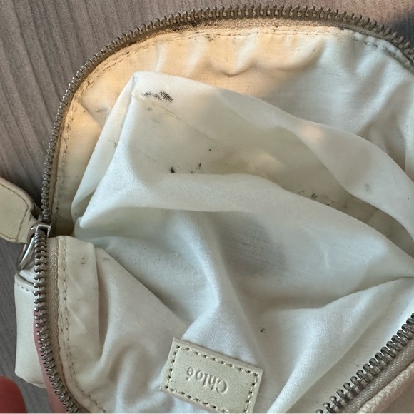 Chloé Linen Canvas Bag / Cosmetic Pouch - Picture 10 of 11